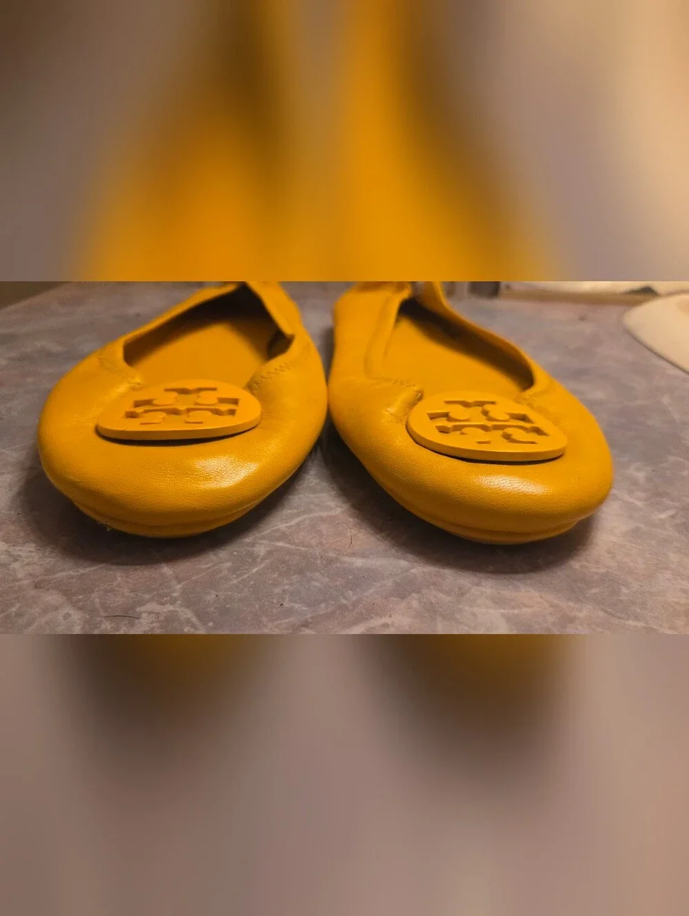 Tory Burch classic yellow